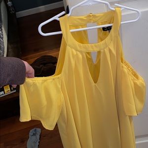 Off the shoulder dress